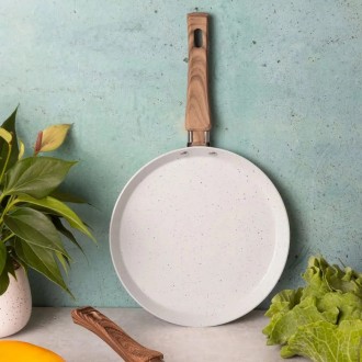 Panquequeira Cerâmica Cook Mármol De Indução 22cm Mimo Panquequeira Cerâmica Cook Mármol De Indução 22cm Mimo